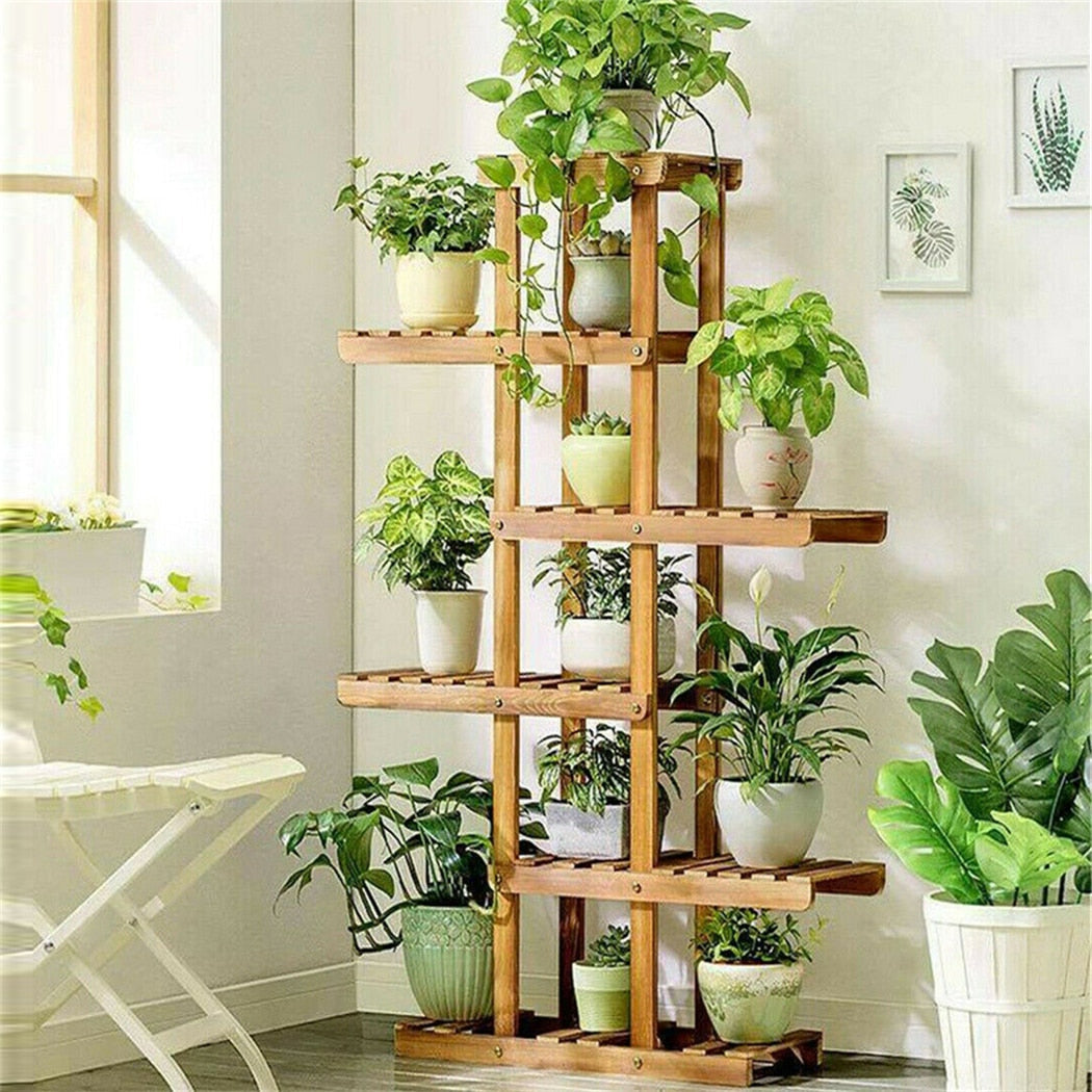 Indoor Wooden Plant Stand