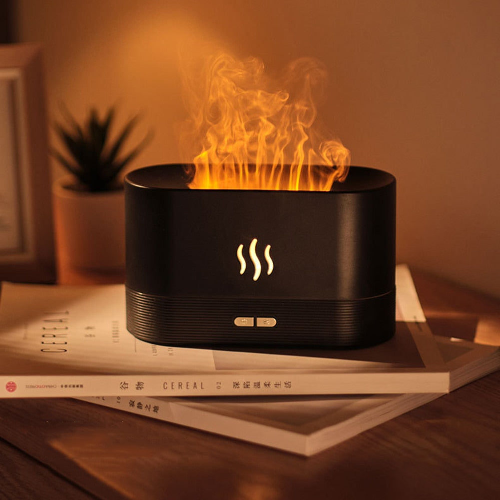 Essential Oil Diffuser With Flaming