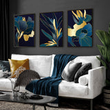 Teal Living Room Artwork